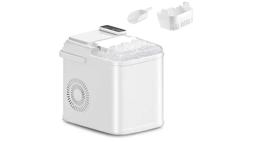 portable ice maker with handle