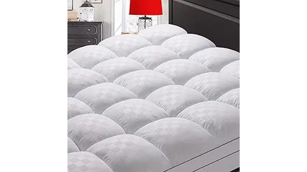 queen sized deep pocket topper