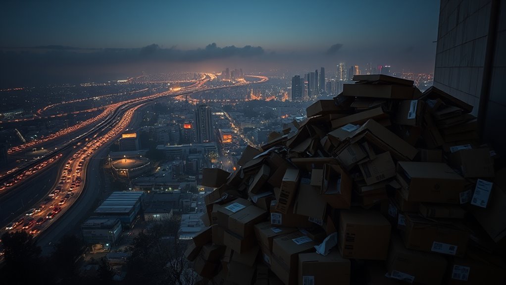 rapid delivery increases urban congestion