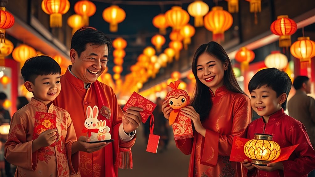 red envelopes symbolize luck