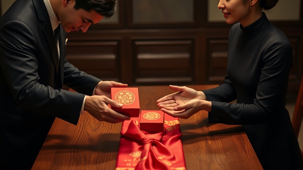 respectful mooncake presentation