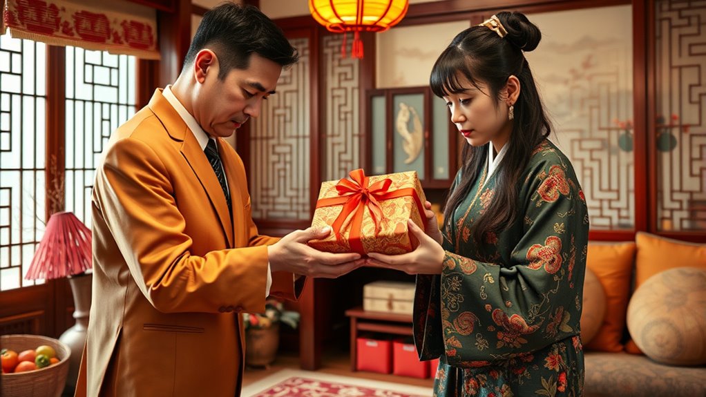 respectful proper gift giving