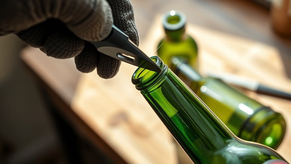 safe precise glass cutting