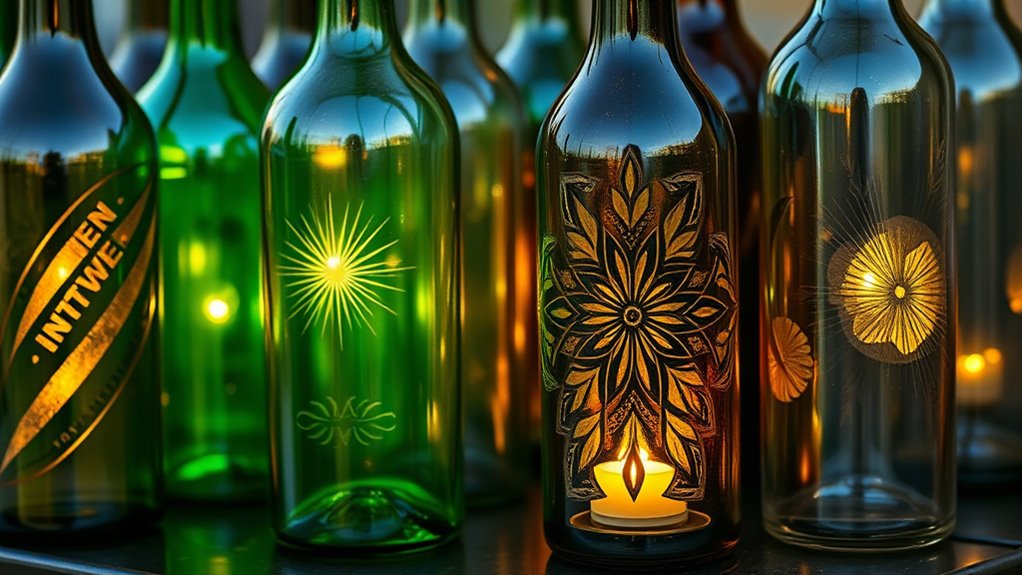 select durable colorful bottles