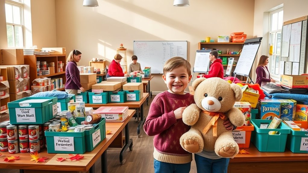 selecting practical seasonal donations