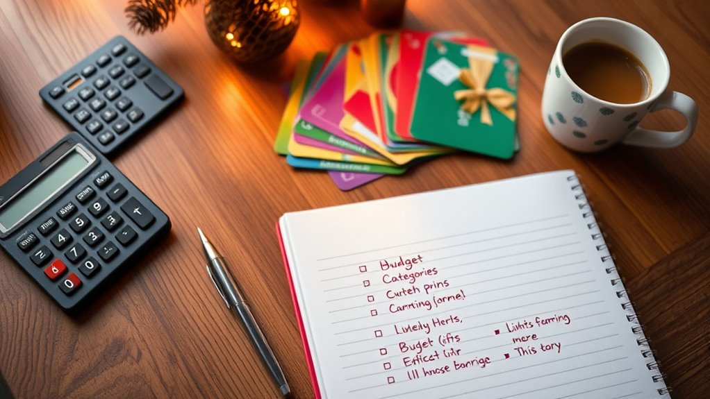 set a holiday spending limit