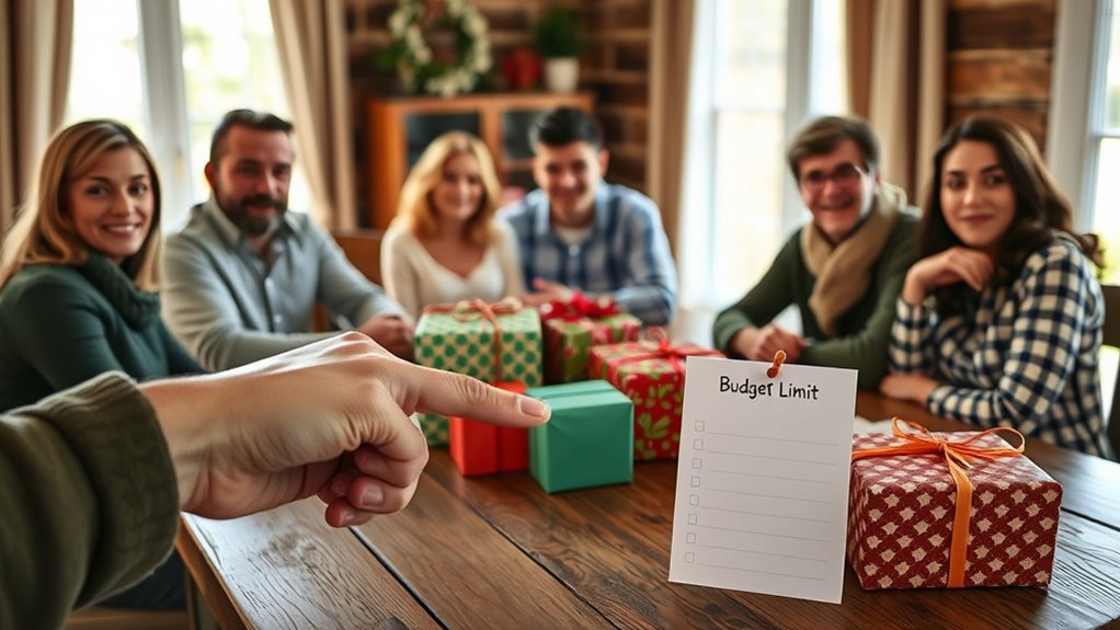set clear gift budget