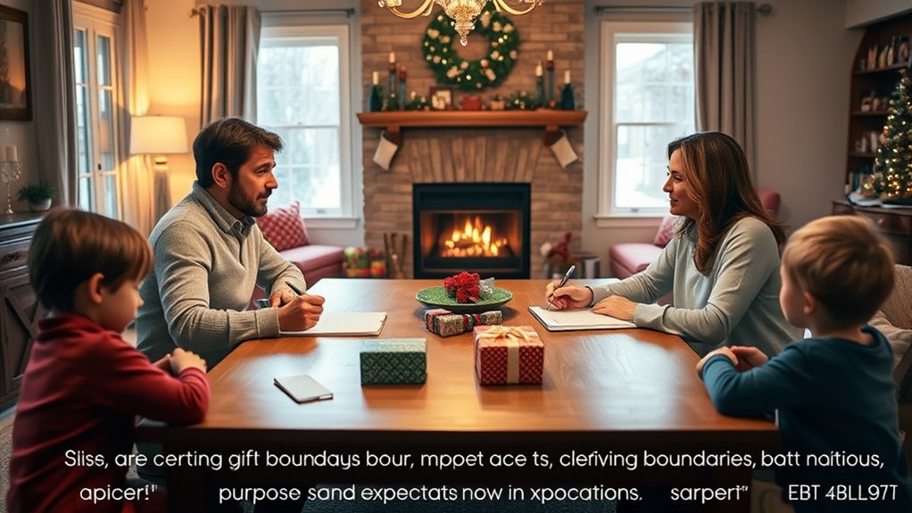 set clear gift expectations