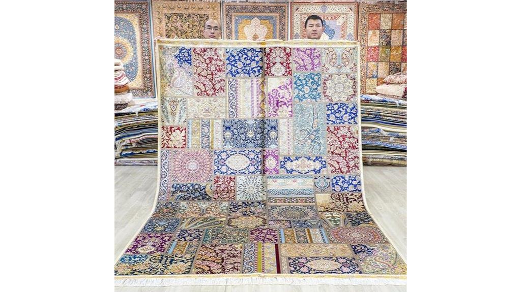 silk floral oriental rug