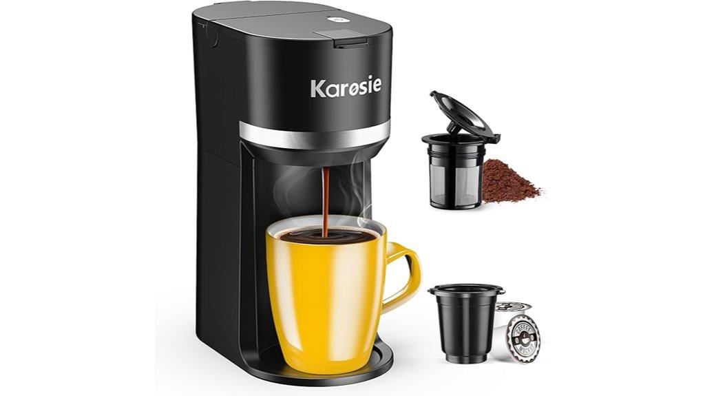 single serve coffee brewing