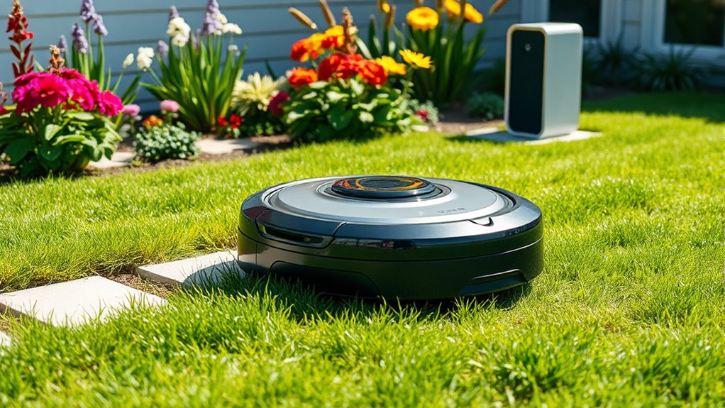small yard mower features