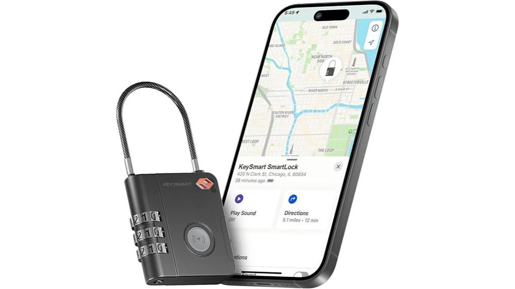 smartlock luggage lock system