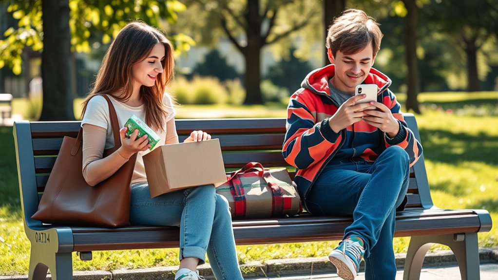 social media shapes gift sharing