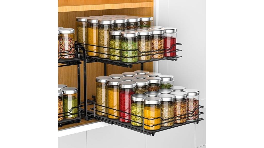 spice rack cabinet organizer