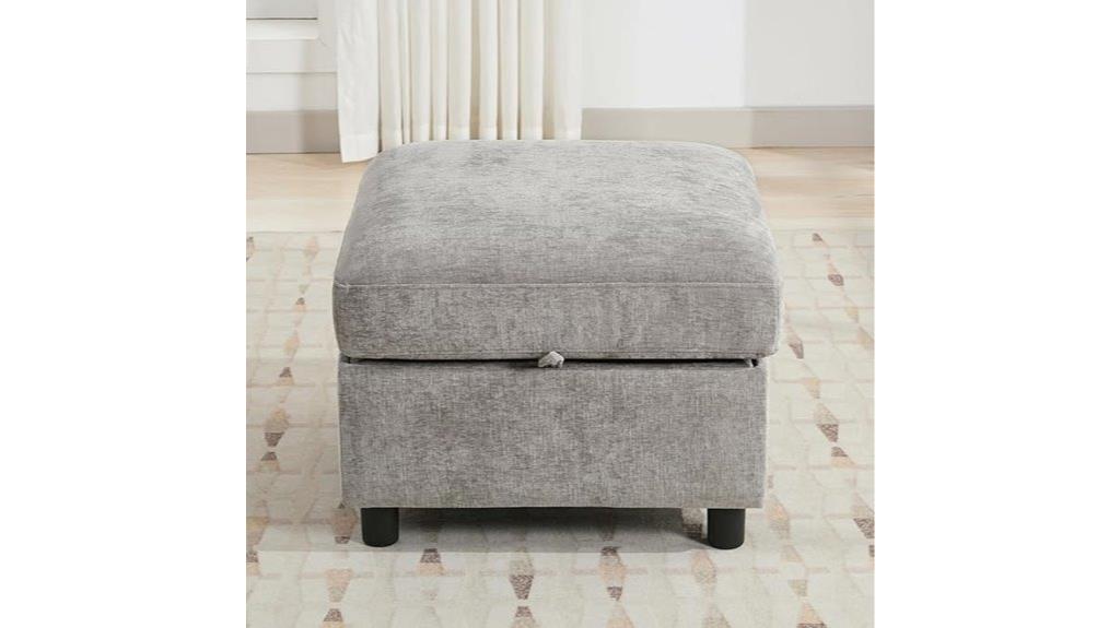 square ottoman for sofa