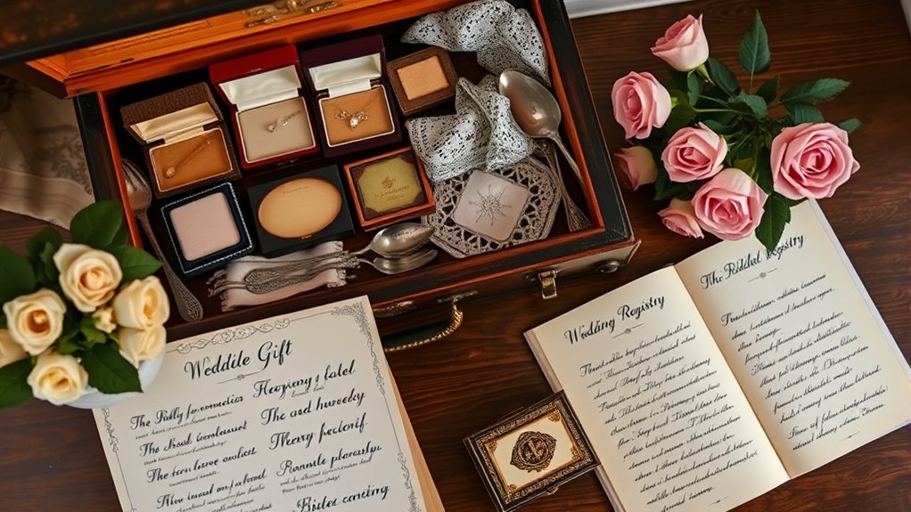 standardized customizable gift lists