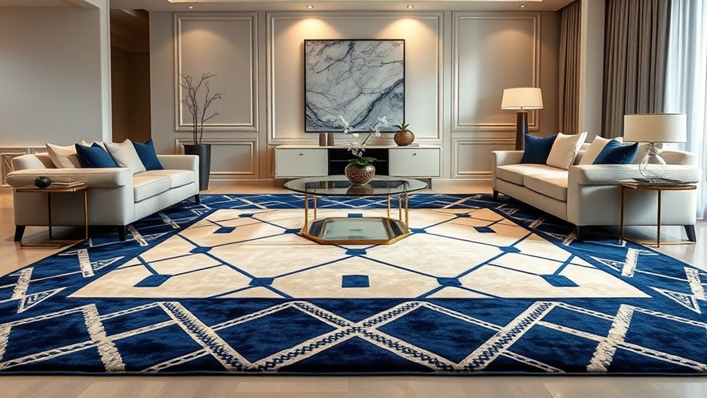 stylish durable silk rugs
