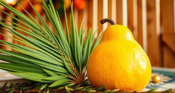 sukkot lulav etrog gifts