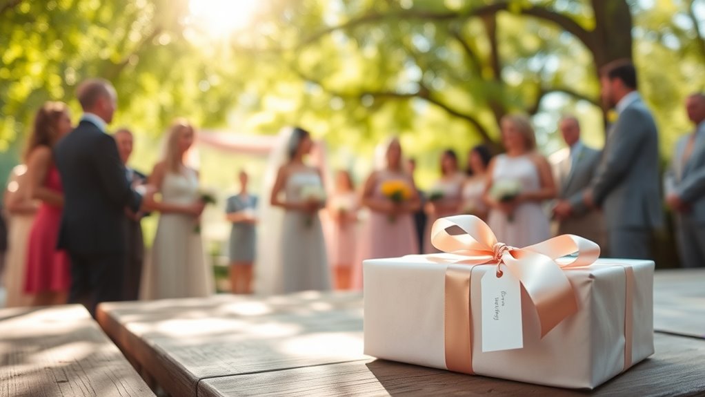 timely wedding gift delivery
