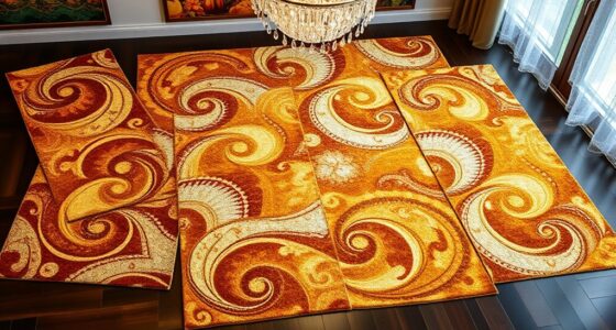 top metallic silk carpet choices