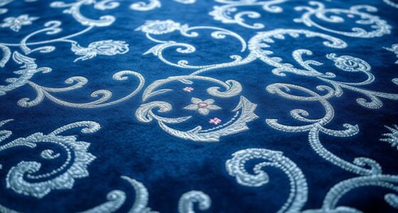 top yilong navy silk rugs