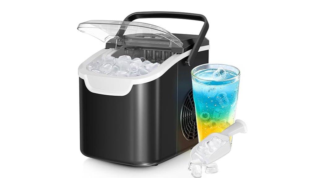 touchscreen countertop ice maker