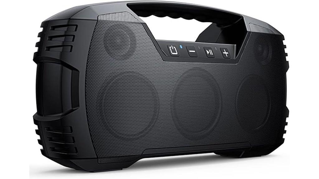 waterproof bluetooth speaker with long play