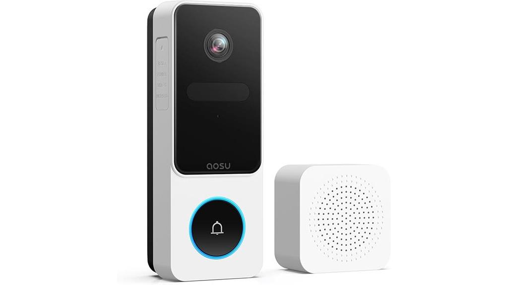 wireless doorbell with human detection