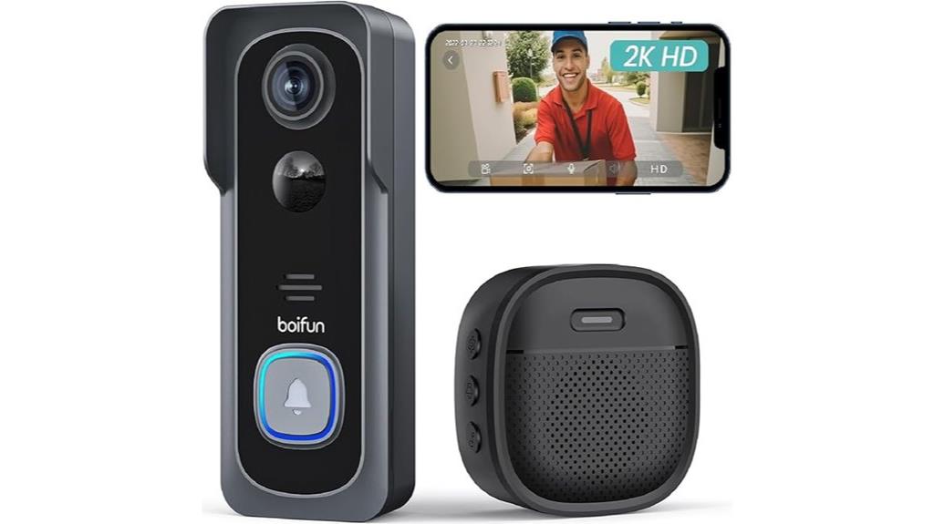 wireless hd doorbell camera