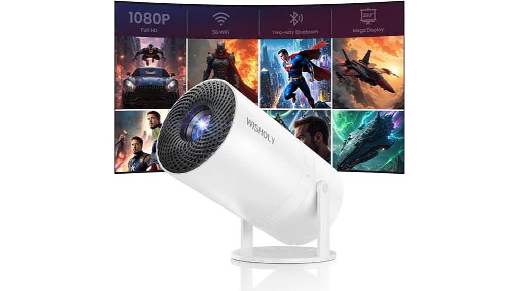wireless portable hd projector