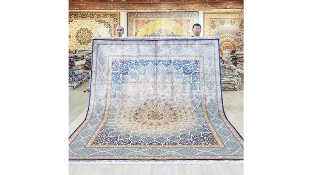yilong silk oriental rug