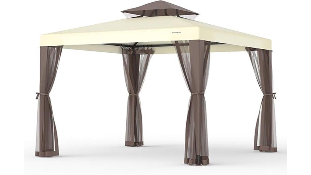 10x10 patio gazebo