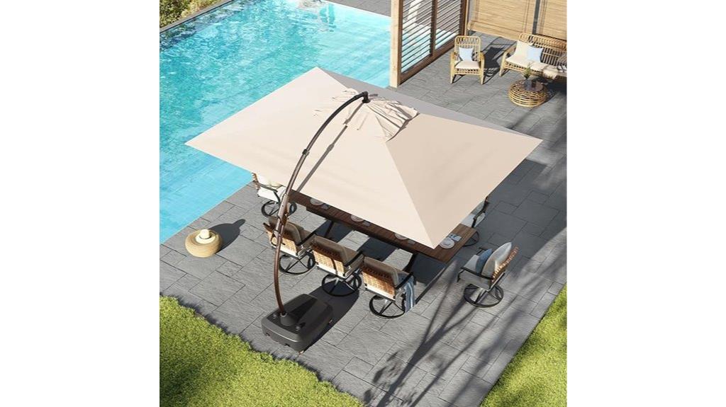 10x13 ft umbrella base