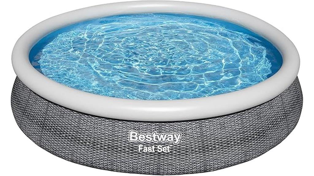 12 foot round inflatable pool