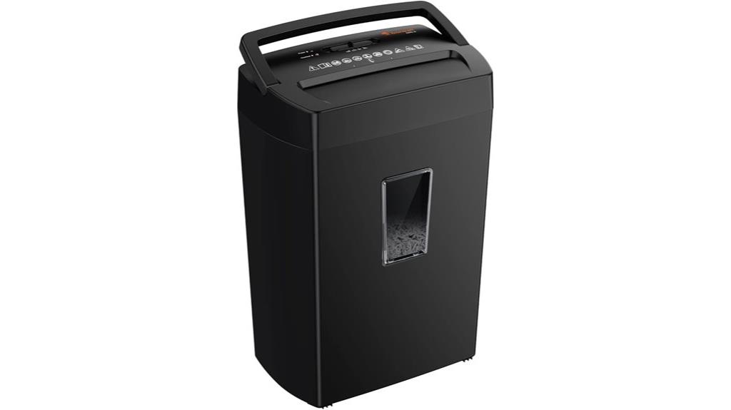 12 sheet cross cut shredder