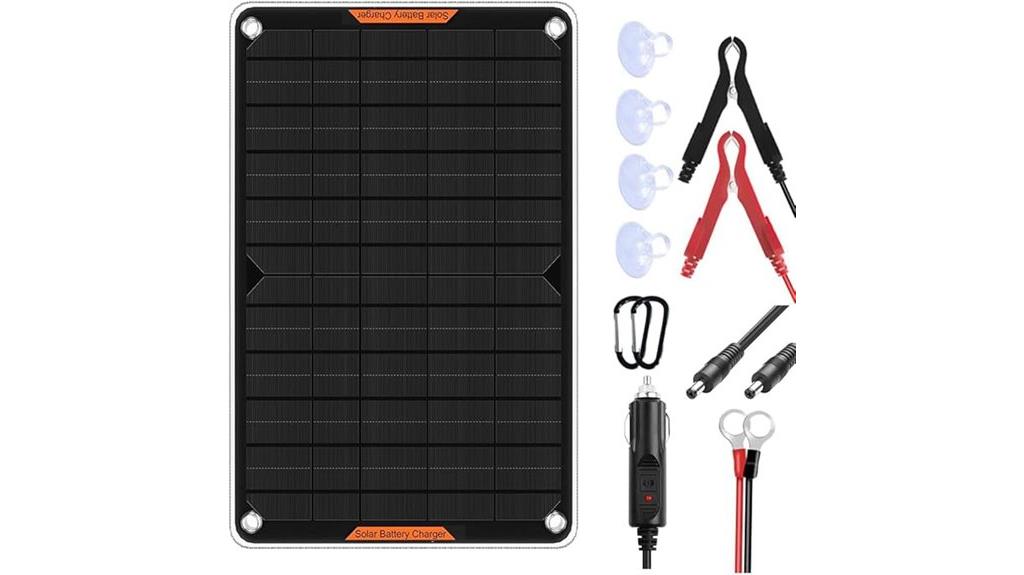 12v solar battery charger