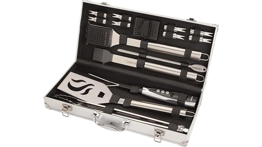 20 piece grill tool set