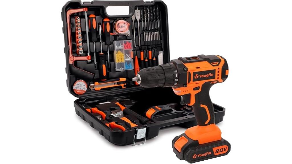 20v drill with batteries