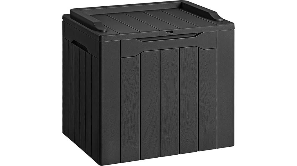 30 gallon resin storage box