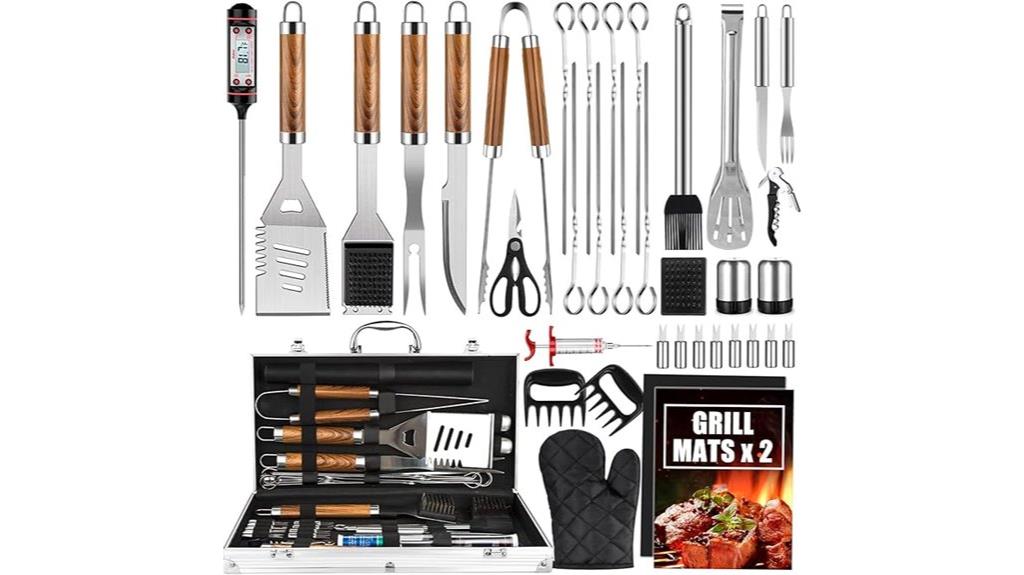 38 piece stainless steel set