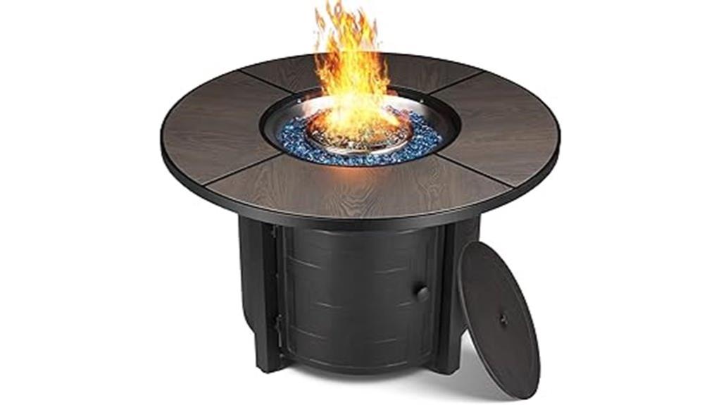 42 inch propane fire pit