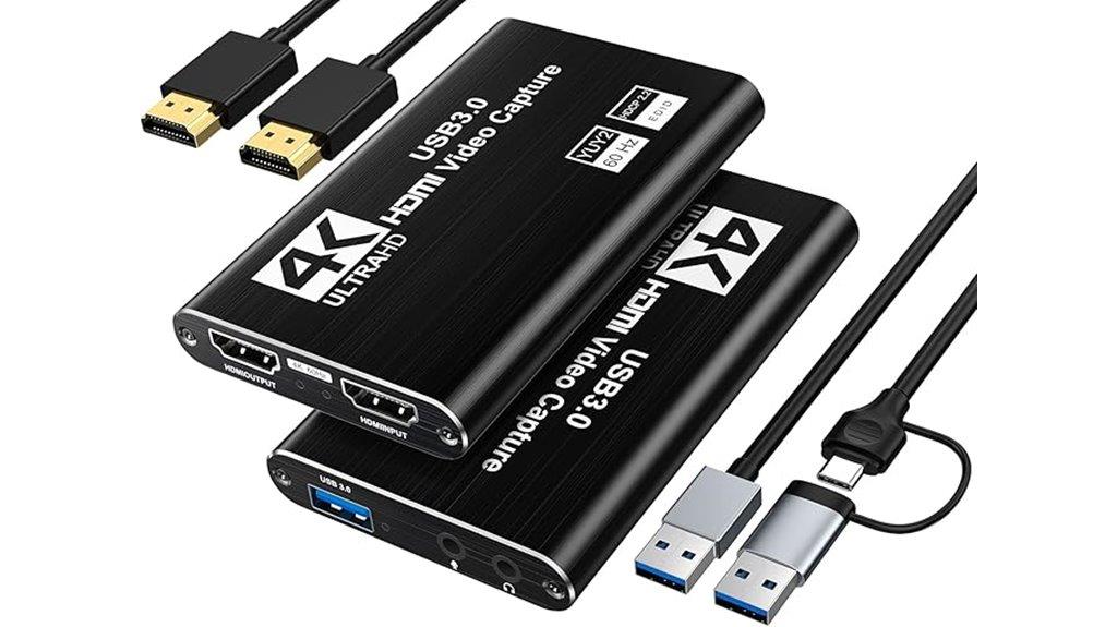 4k hdmi loop out card