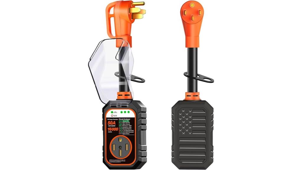 50 amp waterproof rv surge