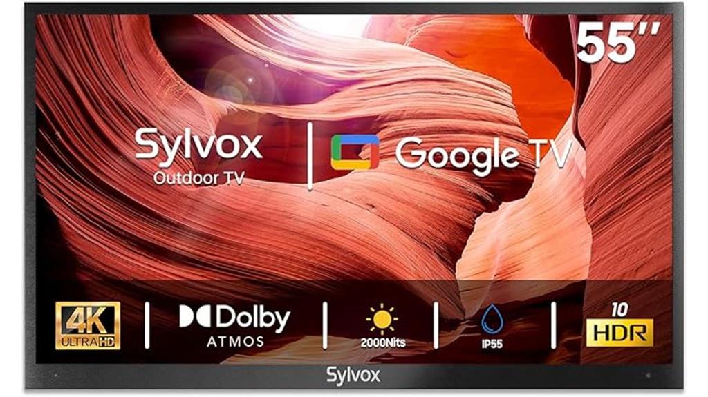 55 inch outdoor 4k tv