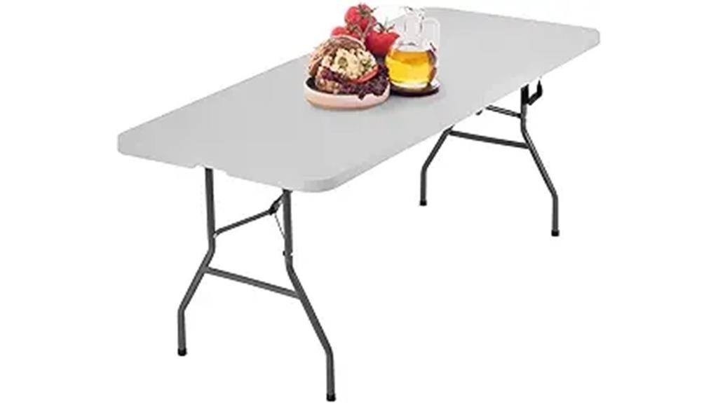 6 foot collapsible picnic table
