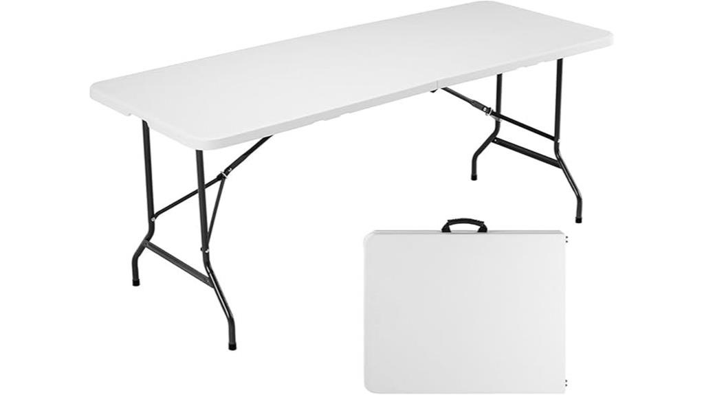6ft versatile folding table