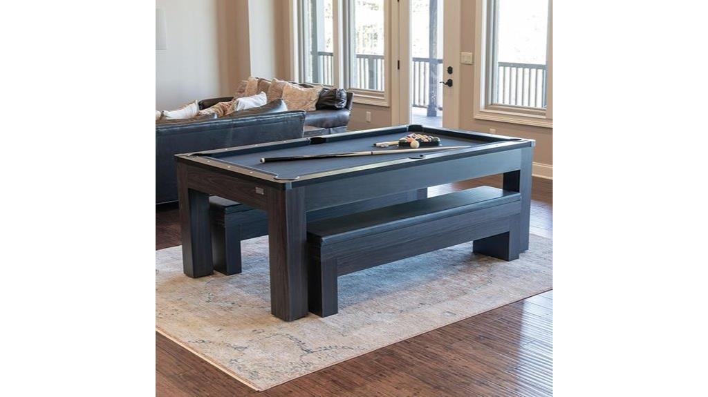 7 ft pool table set