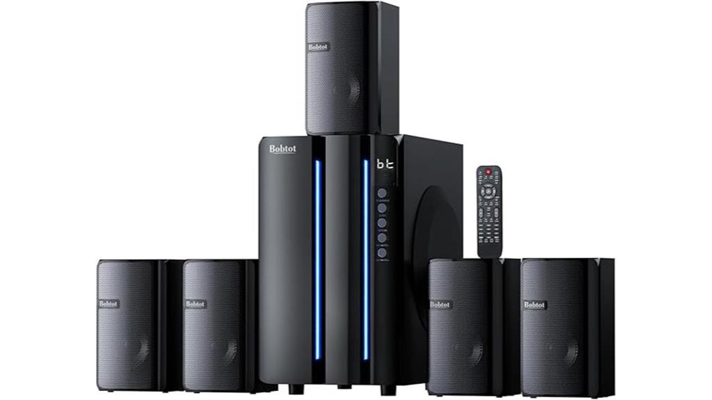 800w bobtot home theater