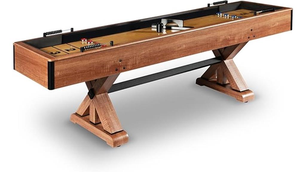 9 foot hathaway shuffleboard table