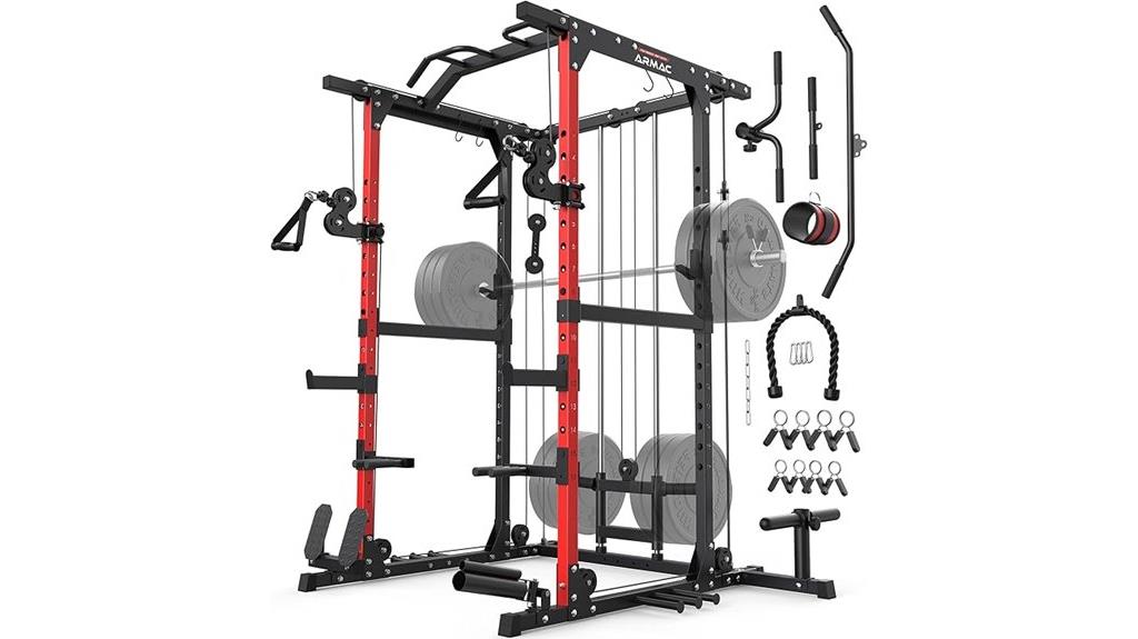 adjustable cables power cage